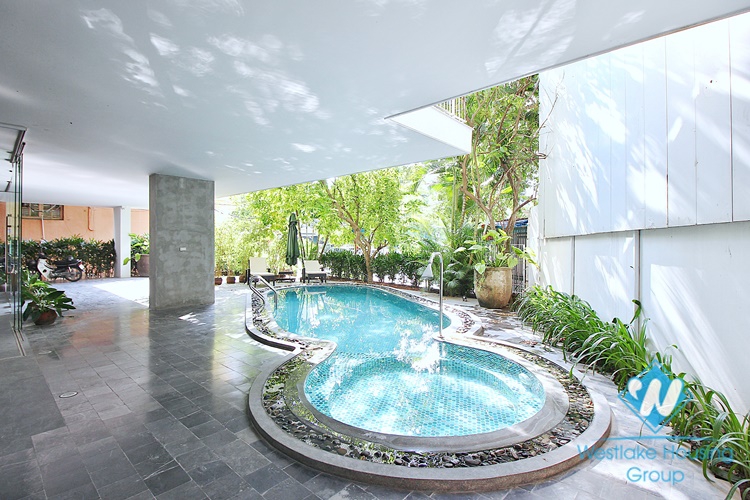 Japanese style 3 beds apartment in To Ngoc Van for lease